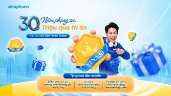 30 Năm Phụng Sự - Triệu Quà Tri Ân: Vinh danh Hội viên gắn bó