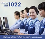 Hải Phòng vận hành thử nghiệm Tổng đài 1022 - Kênh tiếp nhận, giải quyết các kiến nghị về công tác phòng, chống dịch bệnh COVID-19