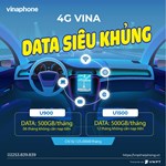 VinaPhone tung gói Data khủng 500GB/tháng dành riêng cho xe ô tô, vận tải