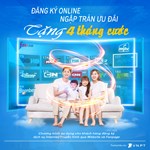 VNPT Hải Phòng tặng đến 4 tháng cước khi khách hàng lắp đặt Internet, Truyền hình